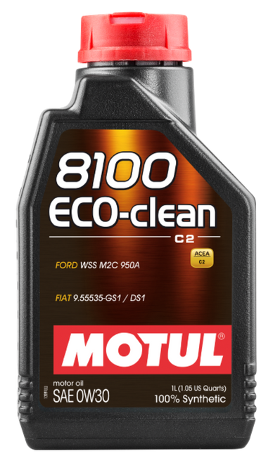 Motul 0W-30 8100 Eco-clean Engine Oil (1L) - Motul 102888