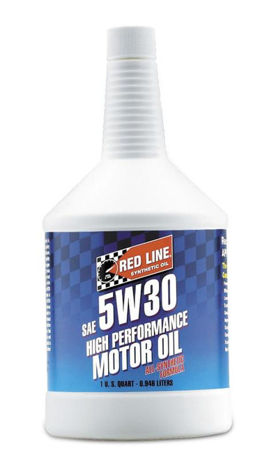 Red Line 5W-30 Synthetic Engine Oil (1QT) - Red Line 15304