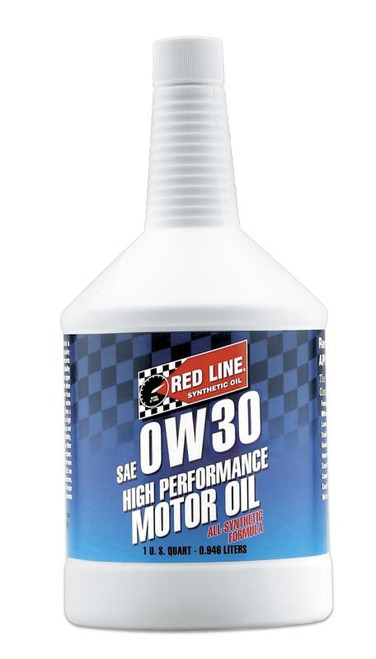 Red Line 0W-30 Synthetic Engine Oil (1QT) - Red Line 11114