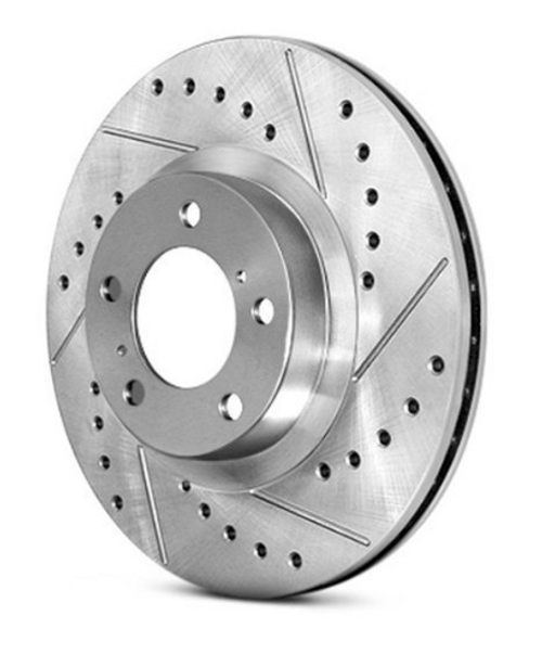BMW Rear Right Select Sport Drilled and Slotted Brake Rotor - StopTech 227.34080R