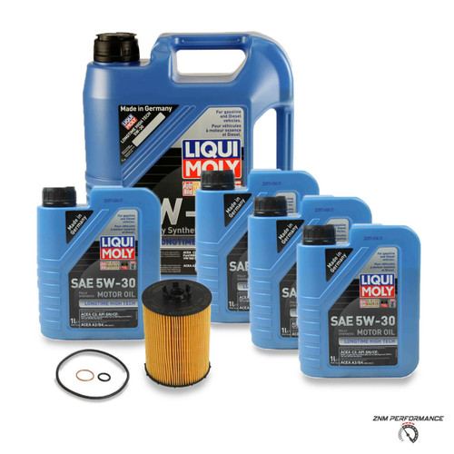 BMW 5W-30 Oil Change Kit - Liqui Moly 11427521008LM