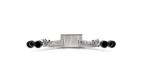 BMW Evolution Line Cat Back Exhaust with Carbon Fiber Tips - Akrapovic S-BM/T/25