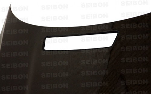BMW E46 OEM-Style Carbon Fiber Hood - Seibon Carbon HD0105BMWE46M3-OE 