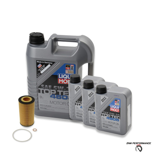 BMW 5W-30 Oil Change Kit - Liqui Moly 11427788460LM1