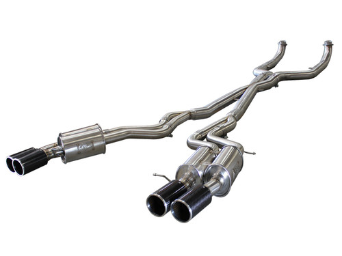 BMW MACH Force-XP 3in 304 Stainless Steel Cat-Back Exhaust System - aFe POWER 49-36317-C