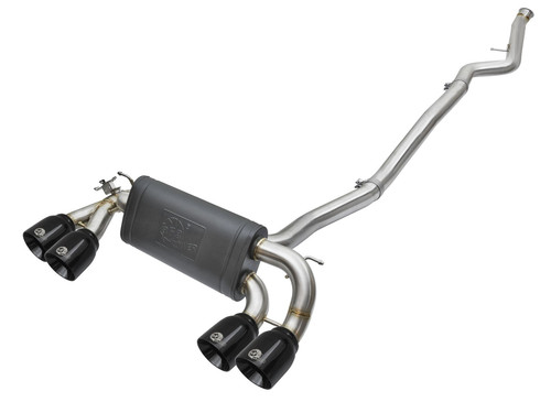 BMW MACH Force-Xp 3in to 2.5in 304 Stainless Steel Cat-Back Exhaust System - aFe POWER 49-36330-1B