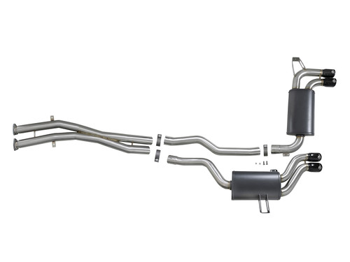 BMW MACH Force-Xp 2.5in 304 Stainless Steel Cat-Back Exhaust System - aFe POWER 49-36344-B