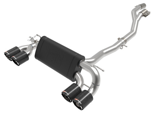 BMW MACH Force-Xp 3in to 2.5in 304 Stainless Steel Cat-Back Exhaust System - aFe POWER 49-36350-C