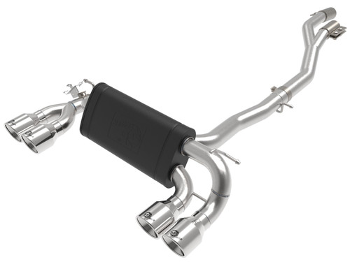 BMW MACH Force-Xp 3in to 2.5in 304 Stainless Steel Cat-Back Exhaust System - aFe POWER 49-36350-P
