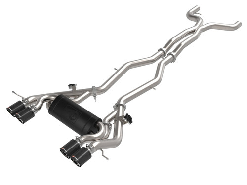 BMW MACH Force-Xp 3in to 2.5in 304 Stainless Steel Cat-Back Exhaust System - aFe POWER 49-36351-C