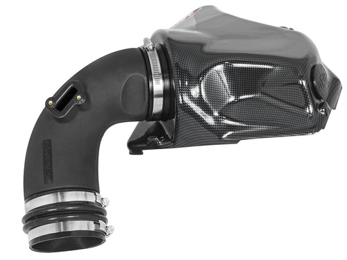 BMW Magnum FORCE Stage-2 Pro DRY S Cold Air Intake System w/ Carbon Fiber Look Cover - aFe POWER 51-12912-C