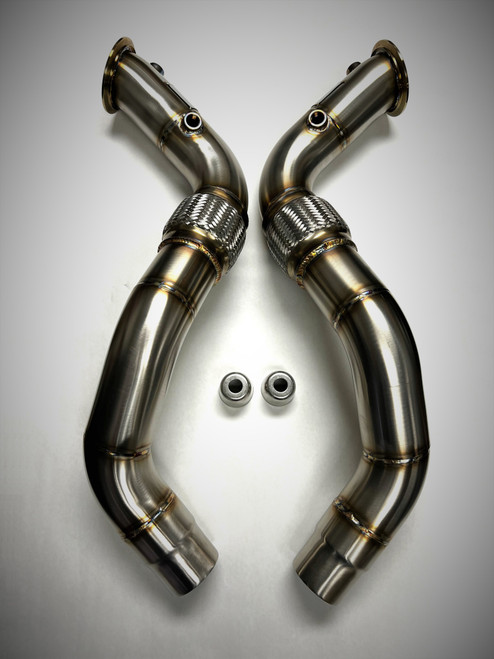 BMW Competition Series Catless Downpipe - Evolution Racewerks BM-EXH020