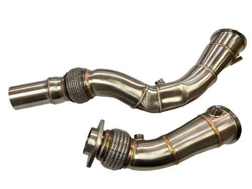 BMW S55 Fatboy Downpipes - Mastery of Art & Design MAD-2042