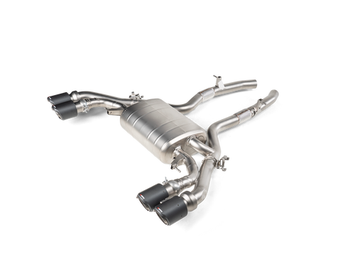 BMW Slip On Line Axle Back Exhaust - Akrapovic S-BM/T/29H
