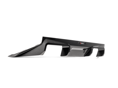 BMW High Gloss Carbon Fiber Rear Diffuser - Akrapovic DI-BM/CA/10/G