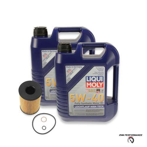 BMW 5W-40 Oil Change Kit - Liqui Moly 11427583220LM.6