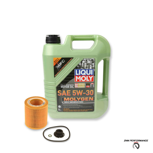 BMW 5W-30 Molygen Oil Change Kit - Liqui Moly 11427953125LM2