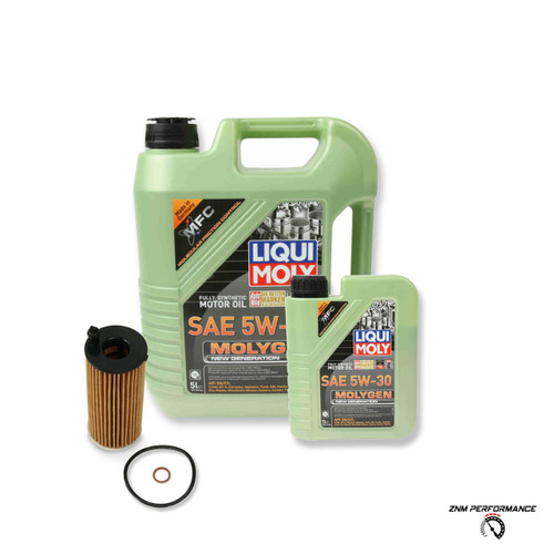 BMW 5W-30 Molygen Oil Change Kit - Liqui Moly 11428575211LM2