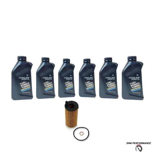 BMW 0W-20 Oil Change Kit - Genuine BMW 11428575211