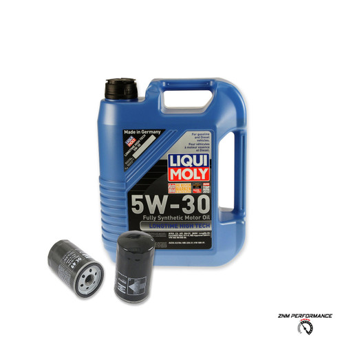 BMW 5W-30 Oil Change Kit - Liqui Moly 11421707779