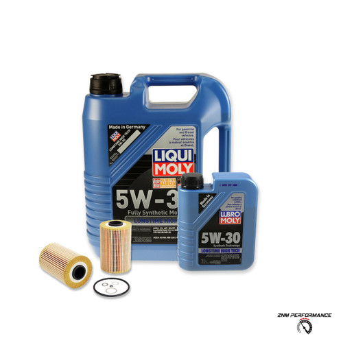 BMW 5W-30 Oil Change Kit - Liqui Moly 11421711074LM