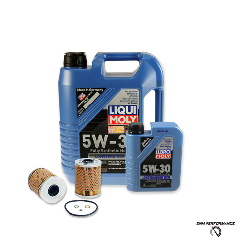 BMW 5W-30 Oil Change Kit - Liqui Moly 11421730389LM