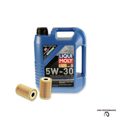 BMW 5W-30 Oil Change Kit - Liqui Moly 11421716192LM1