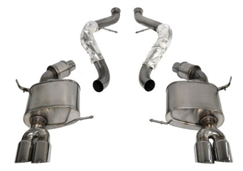 BMW Sport Axle Back Exhaust with Polished Tips - Corsa Performance 14568