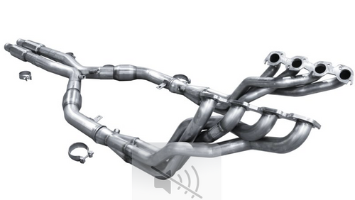 BMW Headers, X-Pipe, and Resonated Center Section High Performance Exhaust System - ARH M3-07158300LSWC