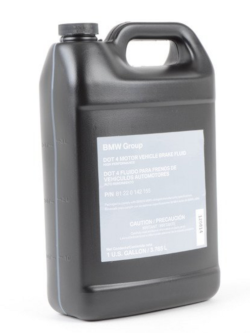 BMW DOT 4 Brake Fluid (1 Gallon) - Genuine BMW 81220142155