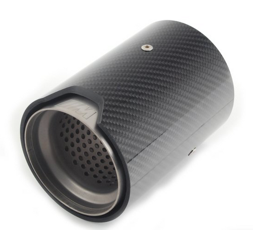 BMW Carbon Fiber Exhaust Tips - Genuine BMW 18302358110