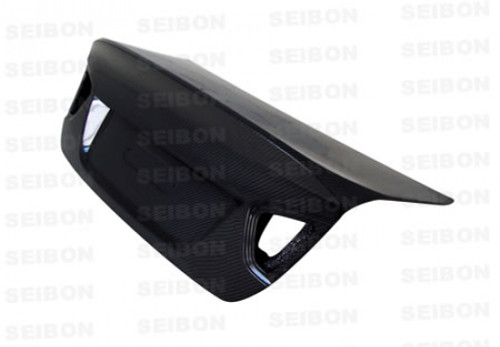 BMW E90 CSL Style Carbon Fiber Trunk - Seibon Carbon TL0507BMWE90-C