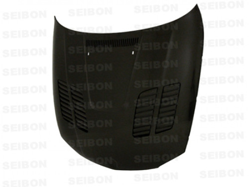 BMW E82/E88 GTR-Style Carbon Fiber Hood - Seibon Carbon HD0809BMWE822D-GTR