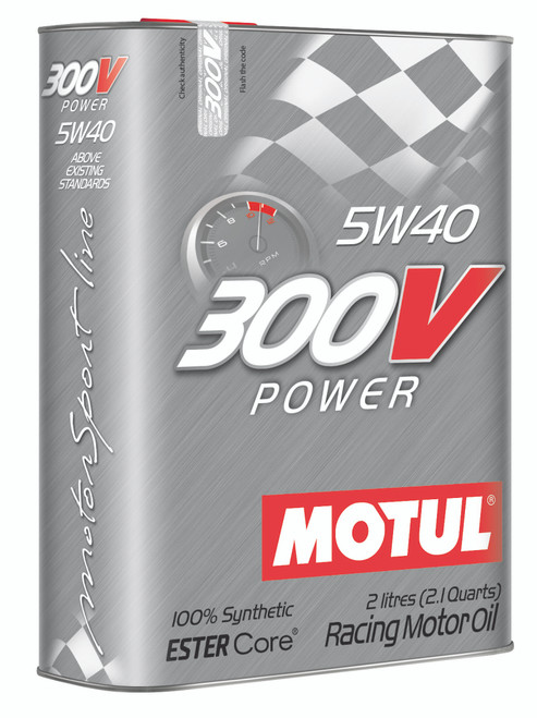Motul 300V 5W-40 Racing Oil (2L) - Motul 110817