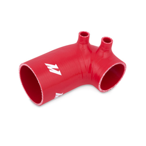 BMW Red Silicone Intake Boot with 3.5in HFM - Mishimoto MMHOSE-E36-92IB35RD