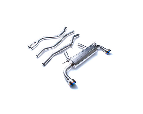 Valvetronic Stainless Steel Catback Exhaust - Armytrix TOSU3-DS33B 