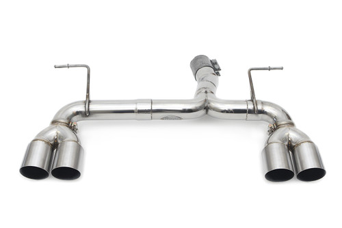 BMW Muffler Bypass Axle Back Exhaust System With Tips - Fabspeed FSBMWM2F87MB