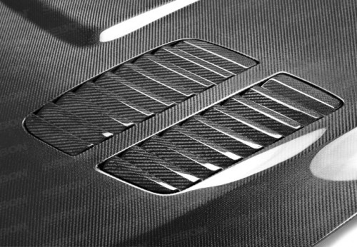 BMW F3X GTR Style Carbon Fiber Hood - Seibon Carbon HD1213BMWF30-GTR