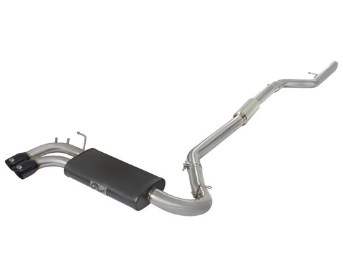 BMW MACH Force-Xp 3in to 2.25in 304 Stainless Steel Cat-Back Exhaust System - aFe POWER 49-36329-B