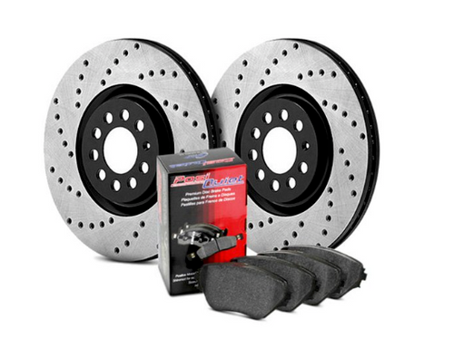 BMW Front Street Drilled Brake Kit - StopTech 939.34065