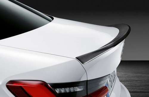 BMW M Performance Rear Lip - Carbon Fiber - Genuine BMW 51192458369
