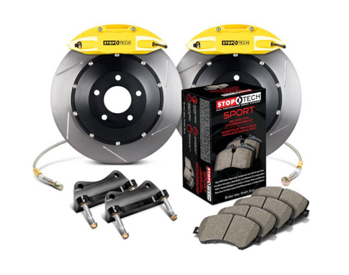 BMW Rear Yellow 4 Piston Big Brake Kit - StopTech 83.153.0058.81