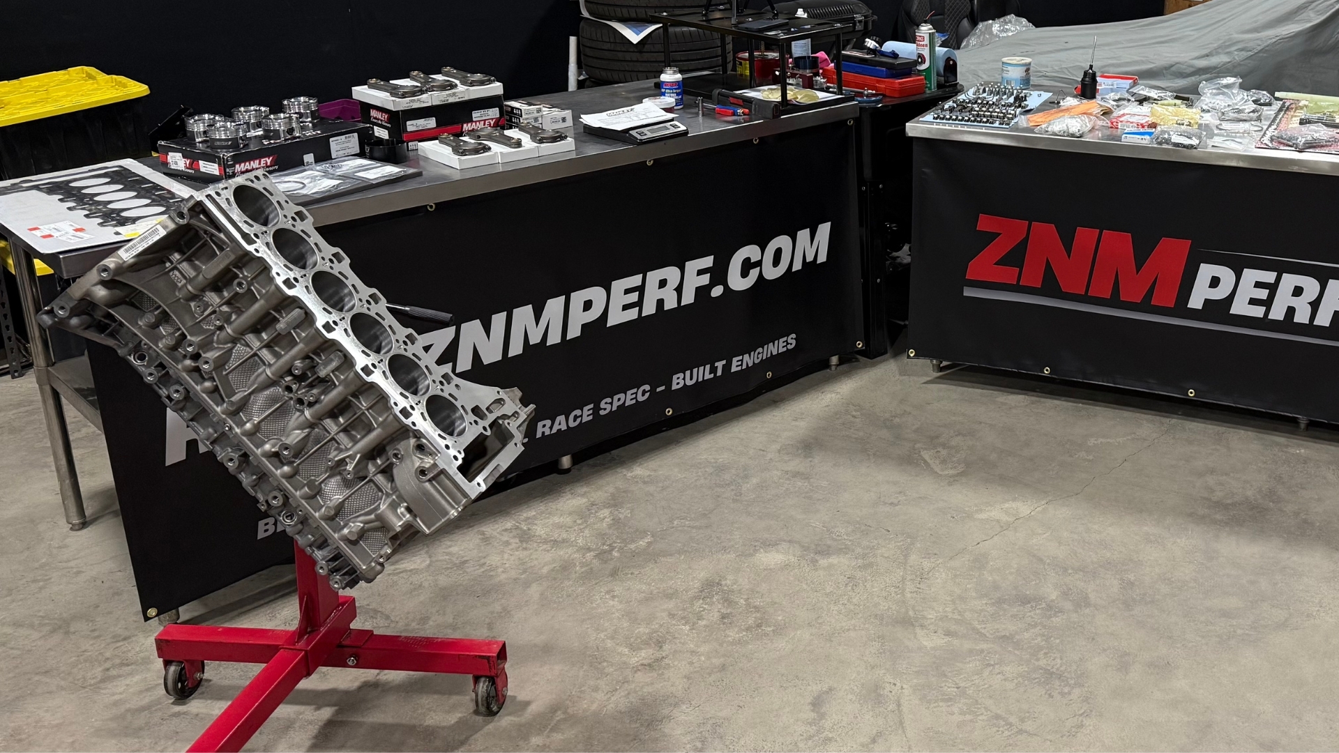 Shop Engine Assembly Room