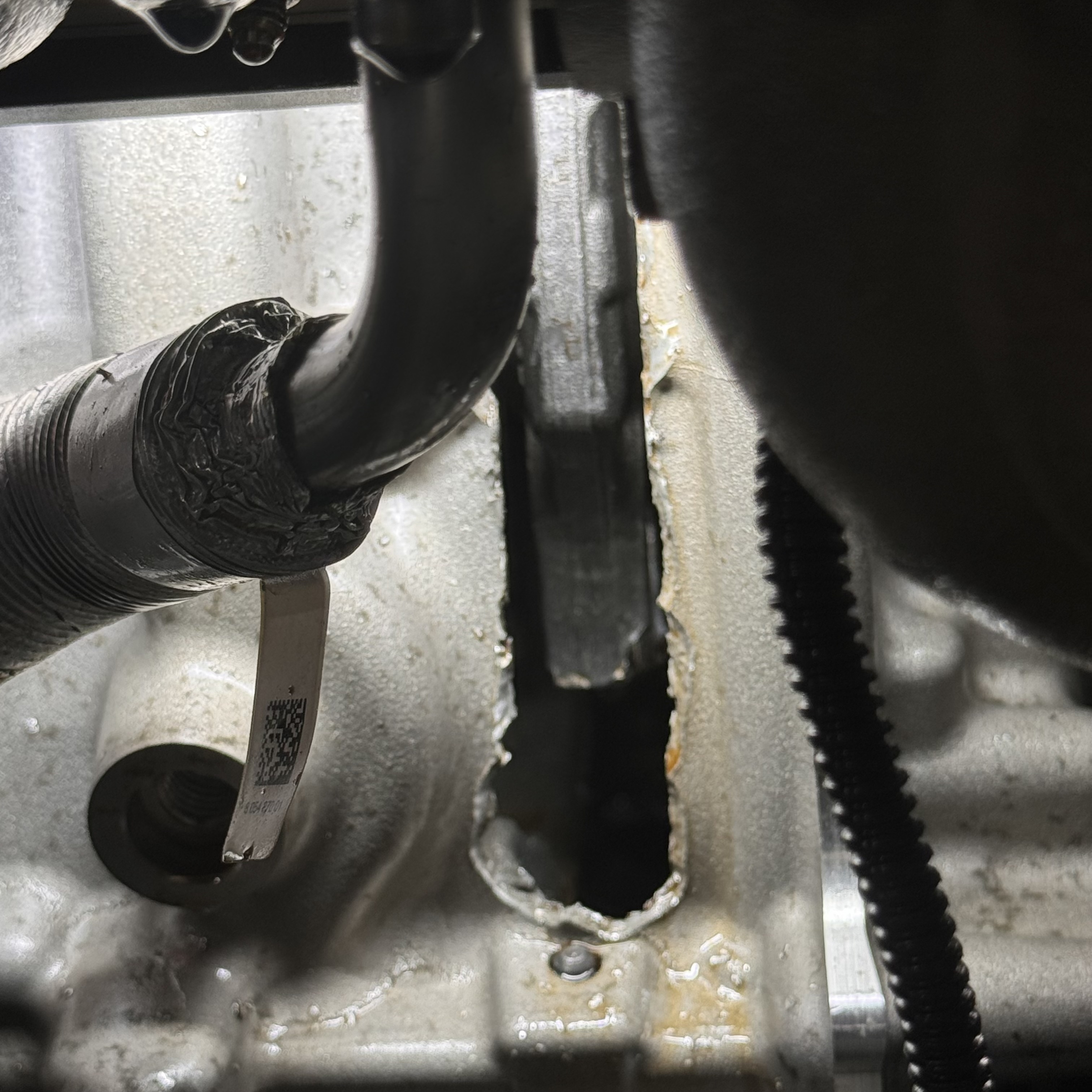 Failed BMW M3 Engine