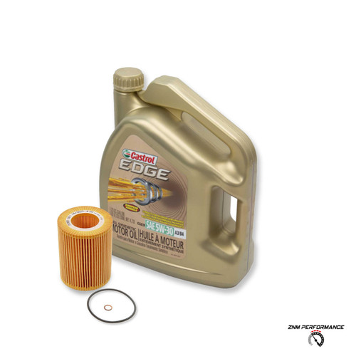 BMW 5W-30 Oil Change Kit - Castrol Edge European 11427953129CS5