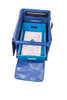 Push the ballot into the box. Box 
also accommodates a mail tray to 
help you organize the ballots.