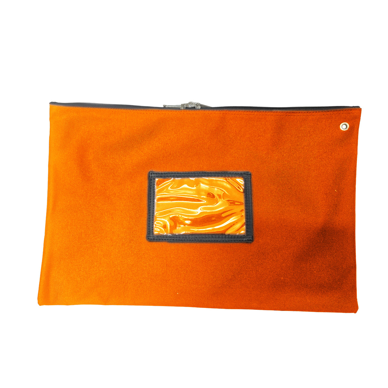 Orange Green Document bag with HASP Lock