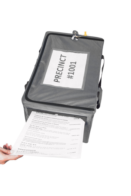 Gray Collapsible Ballot Box