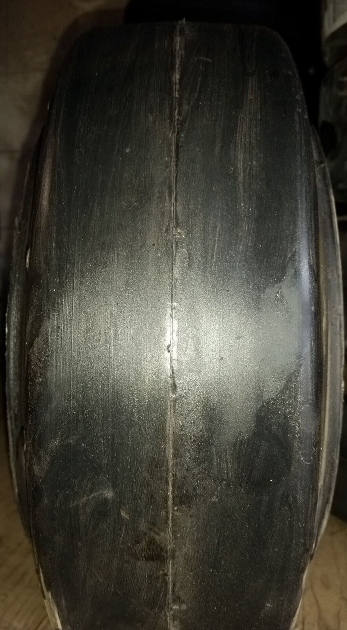 Super Solid 12x5.5x8 Smooth Tires For Forklift – USA Made 125128