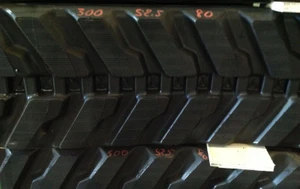 (2-Tracks) EUROTOM Rubber Track TS-30 TS-30R TS-35 300x52.5x80 30052580